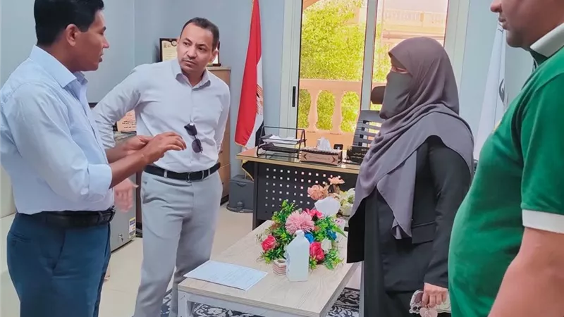 جوله تفقدية لوكيل وزارة الصحة بالأقصر لمستشفى الحميات | صور