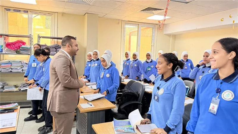 مدير الرعاية الصحية بالأقصر يتفقد معهد التمريض مع انطلاق العام الدراسي الجديد