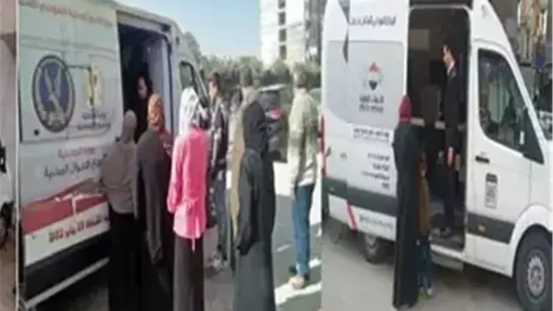 من السيارات المتنقلة.. طريقة استخراج أوراق الأحوال المدنية وإجراء الفحص الفني للسيارات