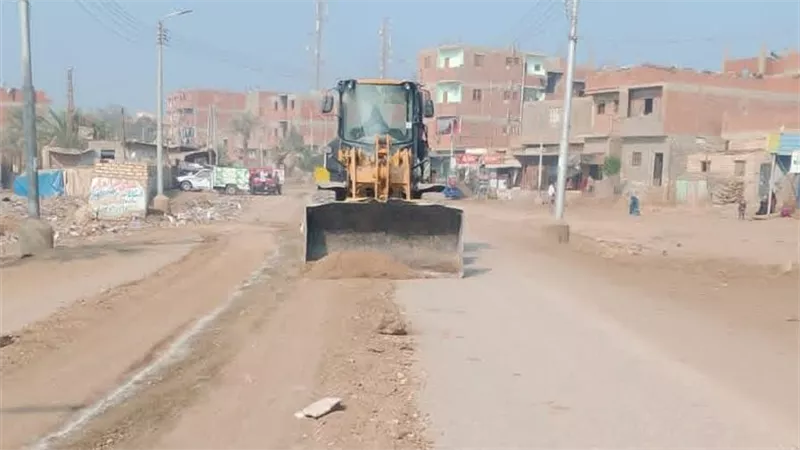 حملات شاملة بمركز ببا ببني سويف لفرض الانضباط وتحسين المرافق