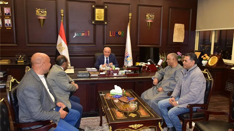 محافظ الأقصر يبحث الاستعدادات للاحتفال بمولد سيدي أبو الحجاج الأقصري