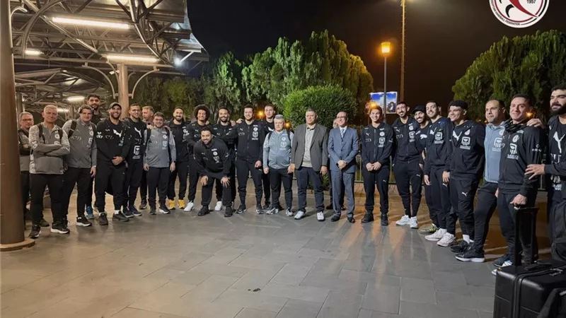 بعثة منتخب مصر لكرة اليد تصل رواندا استعدادا للبطولة الأفريقية