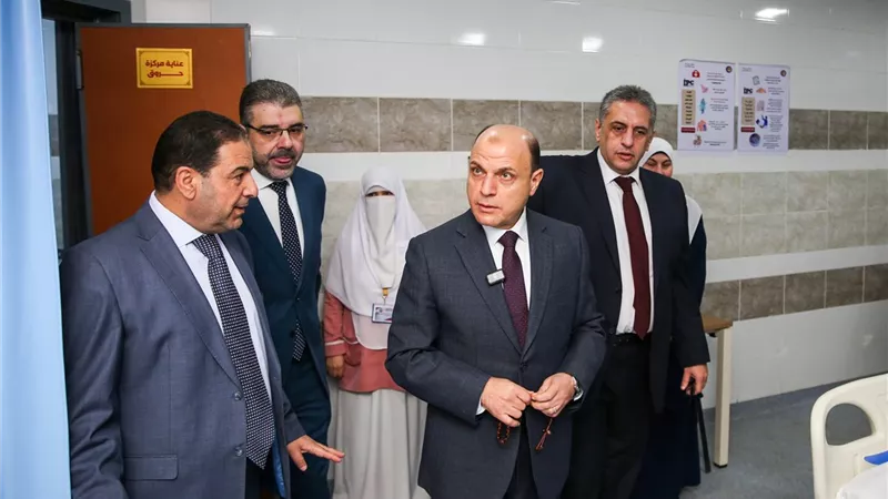 محافظ كفر الشيخ يفتتح قسم الحروق والتجميل بمستشفى دسوق العام