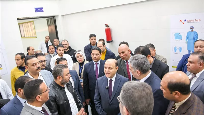 محافظ كفر الشيخ يتفقد محطة معالجة النفايات الطبية الخطرة بدسوق