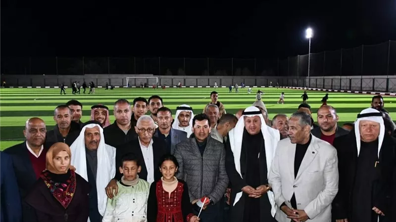 وزير الشباب ومحافظ شمال سيناء يفتتحان ملعب الخربة بعد تطويره