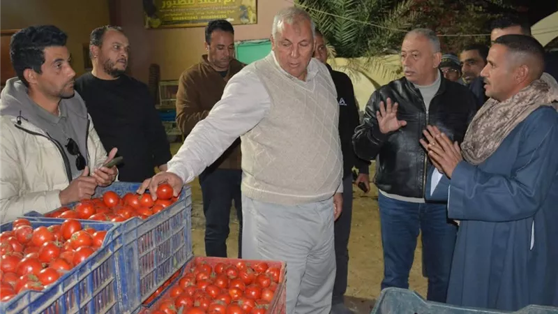 محافظ الوادي الجديد يطمئن على توافر السلع الغذائية الأساسية بمركز الفرافرة