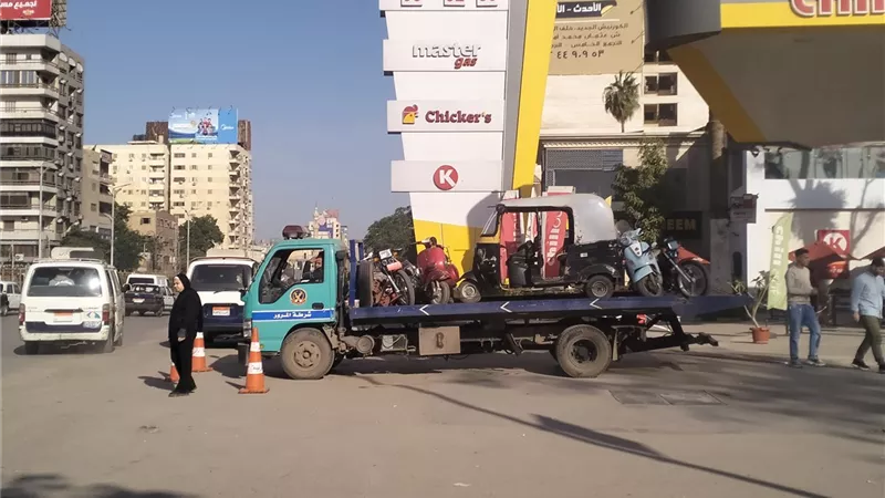 ضبط 181 مخالفة ومصادرة مركبات خلال حملة على مدار 24 ساعة بالغربية