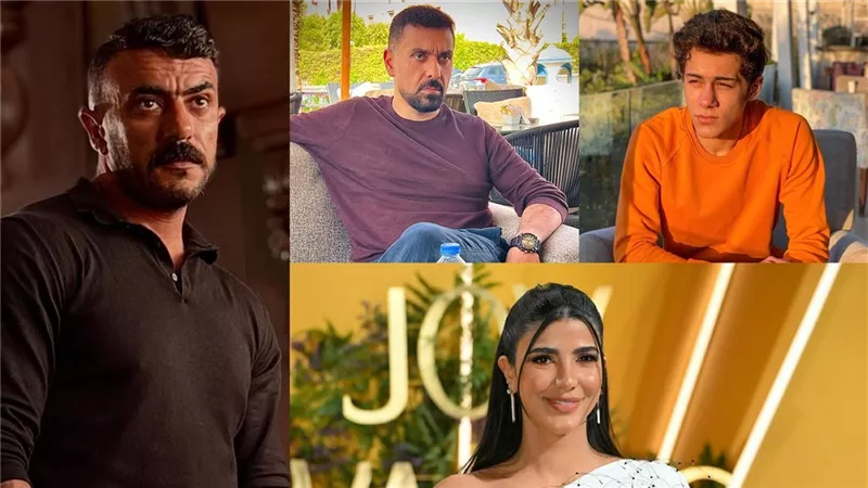 ريم سامي وأحمد عبدالله وعمر رزيق أشقاء أحمد العوضي بالتبني في «علي كلاي»