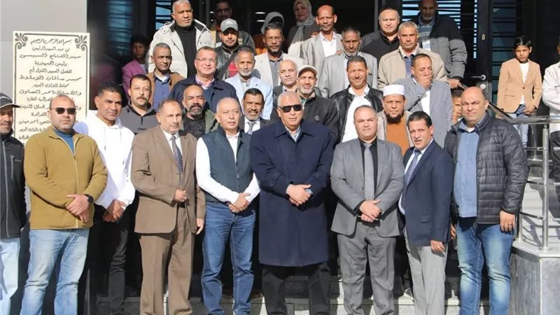محافظ الوادي الجديد يفتتح مبنى مأمورية الضرائب العقارية الجديد بالفرافرة