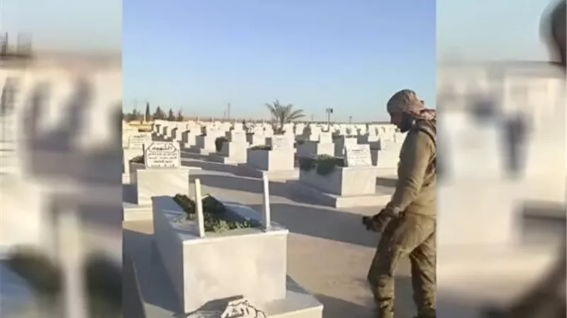 سوريا.. انتقادات لاعتداء عناصر للجيش السوري على مزار شهداء محرري الشدادي