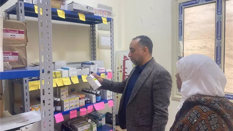 وكيل صحة شمال سيناء يتفقد مستشفى رفح المركزي والنقطة الطبية برفح الجديدة