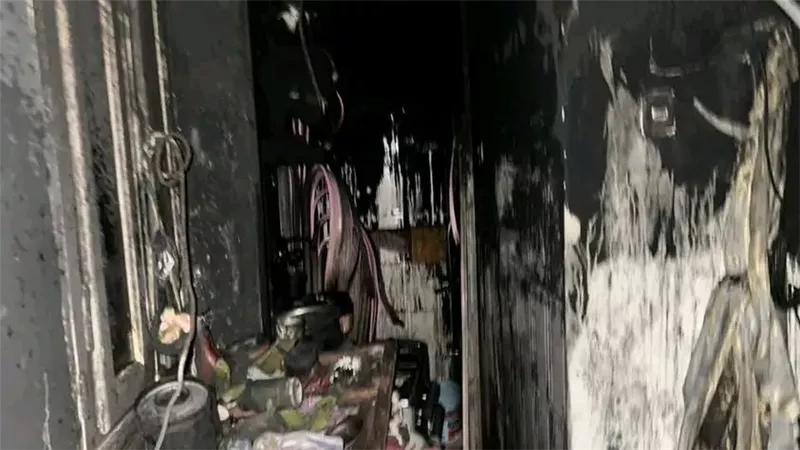  حريق يودي بحياة ثلاثة أطفال أشقاء في المنصورة