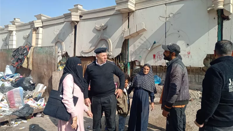 محافظ الإسماعيلية يتابع حملات إزالة أوكار النباشين