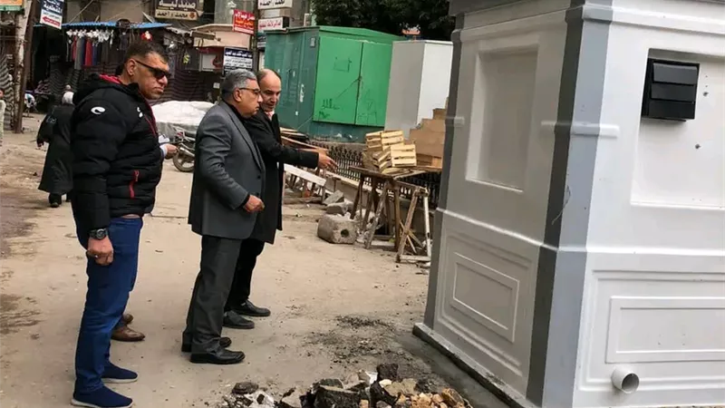 محافظ الدقهلية يوجه بسرعة الانتهاء من الخطة الشاملة لإعادة تنظيم الحمامات