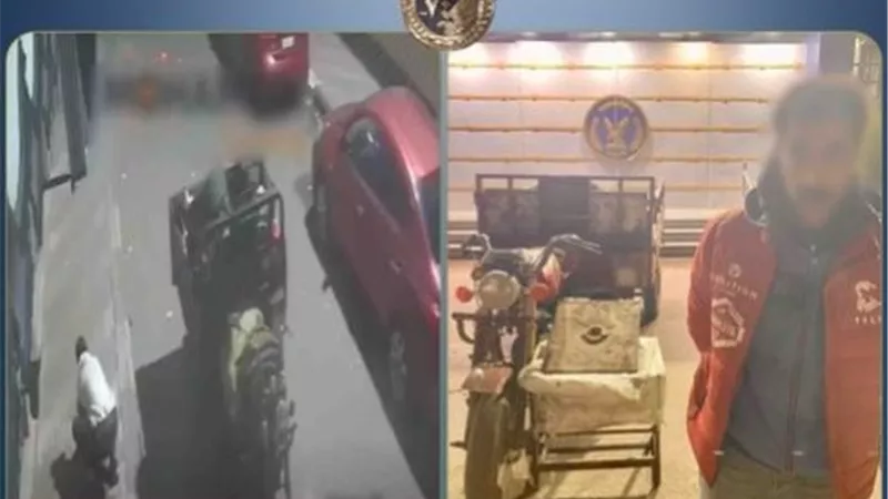 ضبط عاطل سرق غطاء صرف صحي في بورفؤاد