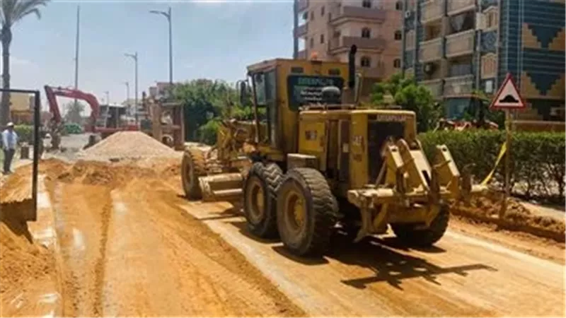 جهاز أكتوبر الجديدة يسرّع وتيرة العمل غرب المطار استعدادًا لتسليم الوحدات