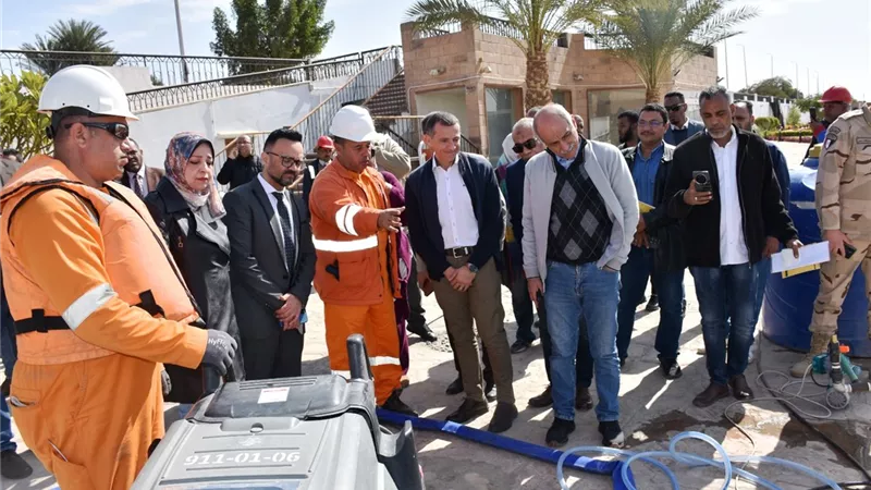 نائب محافظ أسوان يشارك في التجربة العملية السنوية «حابي 3»