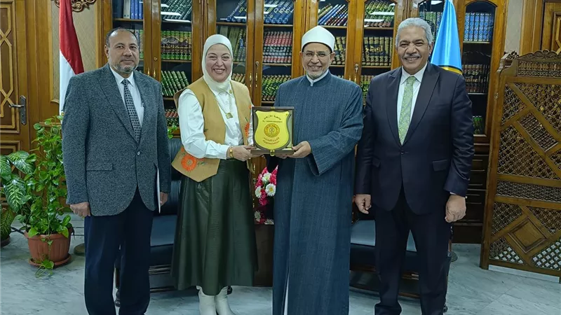  احتفاء بتعيينها بمجلس النواب.. جامعة الأزهر تكرم الدكتورة هناء العبيسي