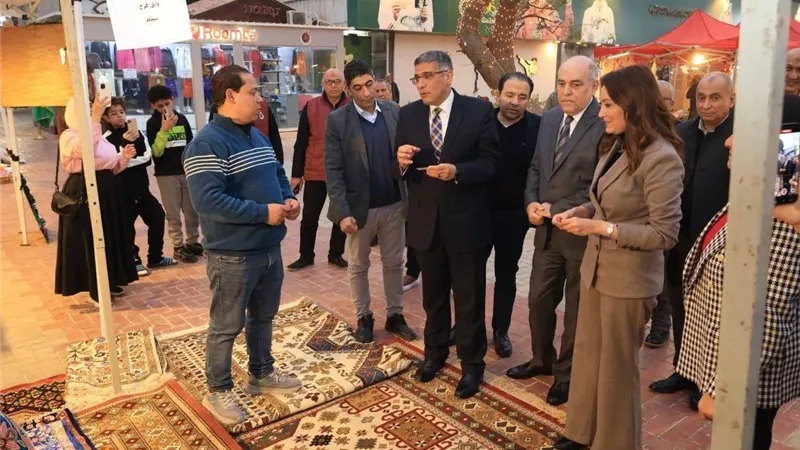 محافظ الجيزة يفتتح معرض الحرف اليدوية والتراثية الـ51 بنادي الصيد