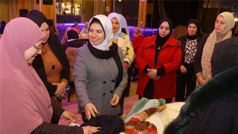 نائب محافظ دمياط تتفقد معرض 