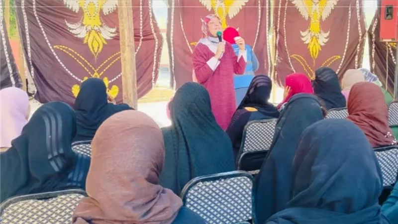المجلس القومي للمرأة يطلق فعاليات مبادرة «أنتِ الحياة»|صور