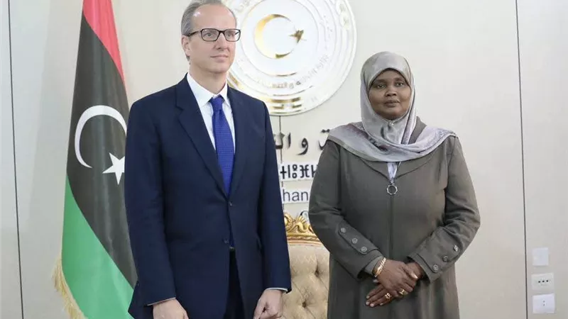 ليبيا وبريطانيا تبحثان تعزيز التعاون الثقافي والفني