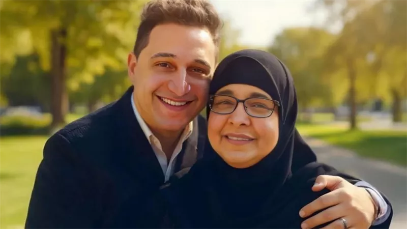 رضا البحراوي يدعو لـ والدته في يوم الجمعة: 