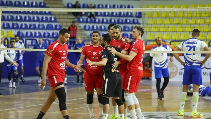 الأهلي يفوز على سموحة في دوري المرتبط للكرة الطائرة