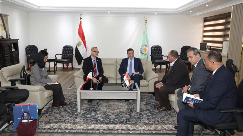 وزير الزراعة يبحث مع وفد فلبيني رفيع المستوى نفاذ المنتجات المصرية للأسواق