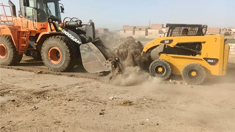 حملات مكبرة بإهناسيا لمواجهة التعديات ورفع الإشغالات وتحسين الخدمات