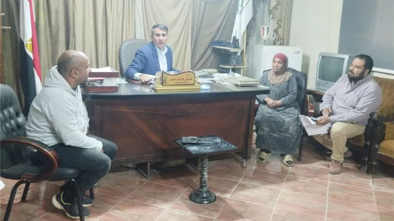 حملات يومية لتحسين الخدمات ورفع كفاءة المرافق بمركز ناصر ببني سويف