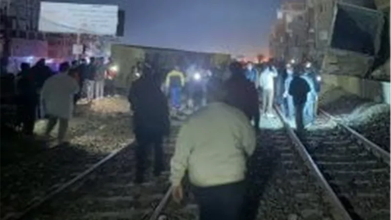 مصرع طفلة دهسا أسفل عجلات القطار في البدرشين