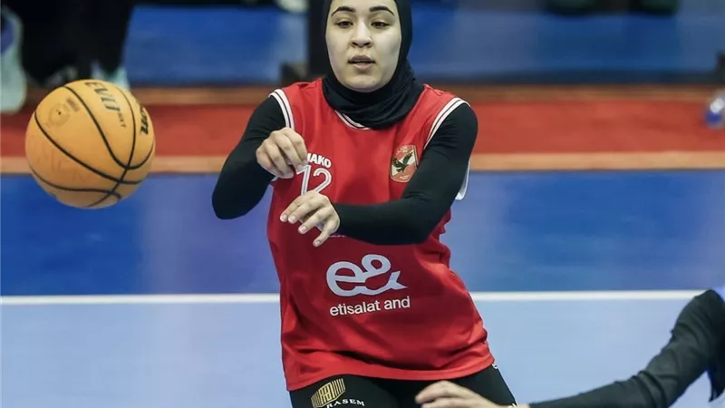 سيدات سلة الأهلي يواجه الجزيرة اليوم فى دوري المنطقة