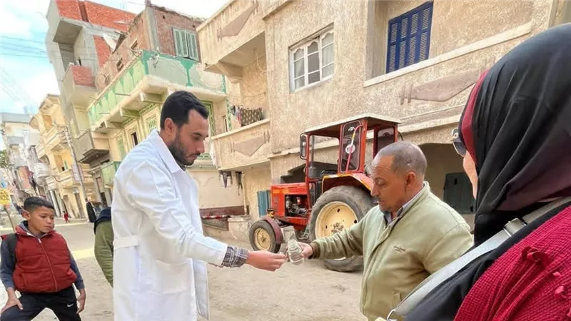 مياه البحيرة تنفذ أنشطة ميدانية وقوافل توعوية للمواطنين|صور