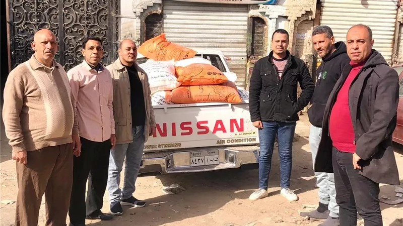 إحباط تهريب أسمدة ودقيق مدعم قبل بيعها بالسوق السوداء بالفيوم