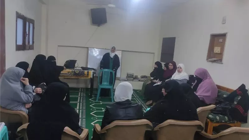 واعظات أوقاف شمال سيناء يطلقن دروسا توعوية للنساء حول فضائل شهر شعبان 