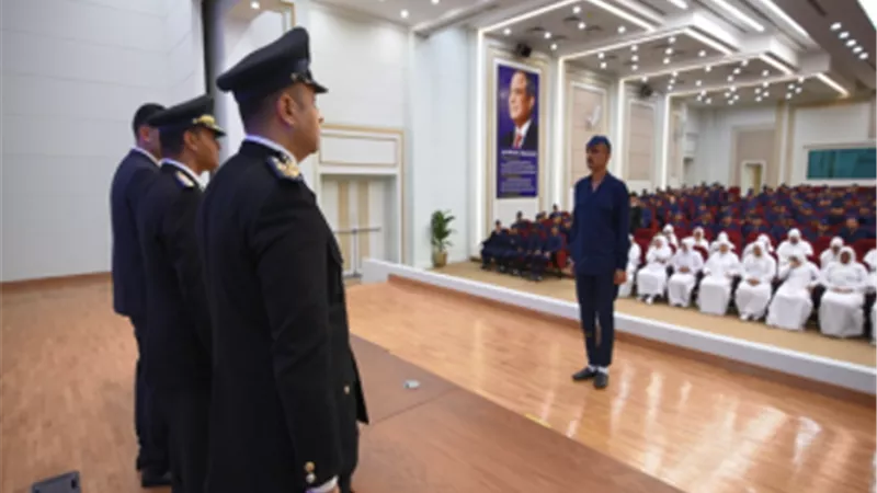 بمناسبة الإحتفال عيد الشرطة 74 الإفراج بالعفو عدد من النزلاء المحكوم 2520