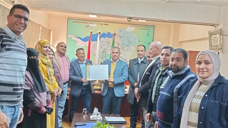 شهادات مأمونية لمحطتي طامية وأبو ديهوم تدعم منظومة الصرف الصحي بالفيوم