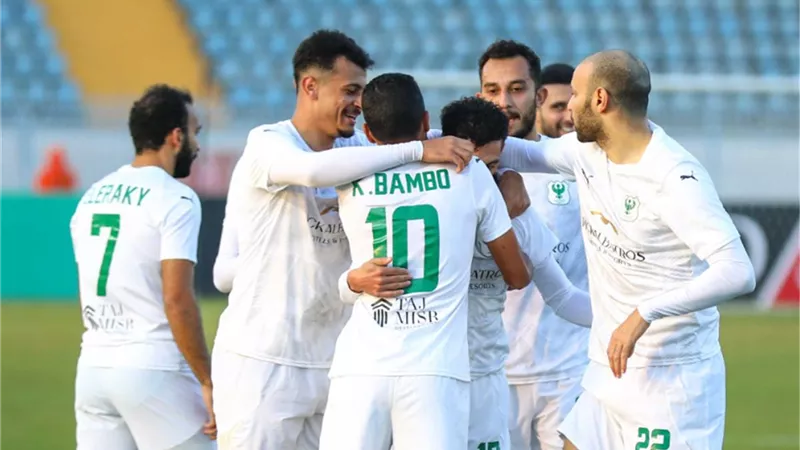 المصري بالقوة الضاربة في مواجهة الزمالك بالكونفدرالية 