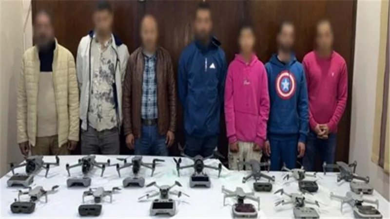 القبض على متهمين بالإتجار في طائرات درون بدون تصاريح