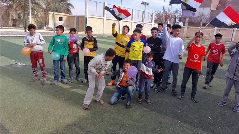  مركز شباب الحديقة بسوهاج يحتفل بعيد الشرطة
