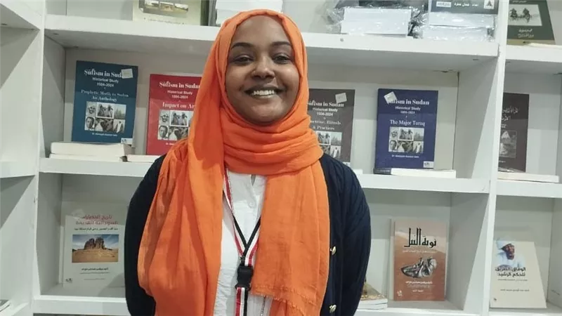 تأثير الحرب على التراث الثقافي.. حكاية متطوعة سودانية في معرض الكتاب|خاص