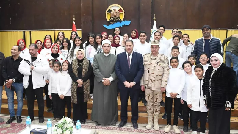 سكرتير عام الفيوم يشهد احتفال مديرية الثقافة بعيد الشرطة