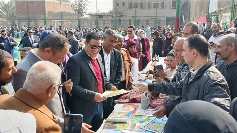 قوافل مجتمعية مركز شباب صنبو في أسيوط لدعم ذوي الهمم والأولى بالرعاية