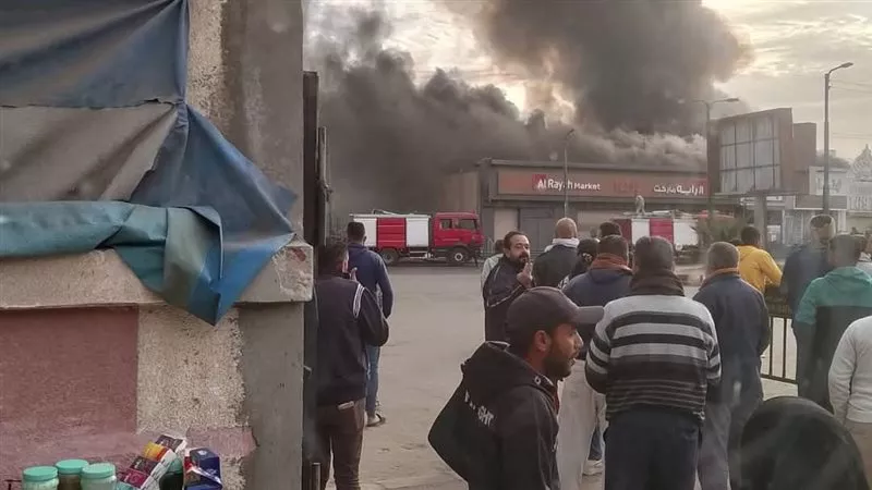 السيطرة على حريق داخل «كافيه» بكورنيش المنيا