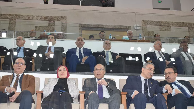 جامعة بنها تشارك في فعاليات افتتاح دوري الجامعات والمعاهد المصرية