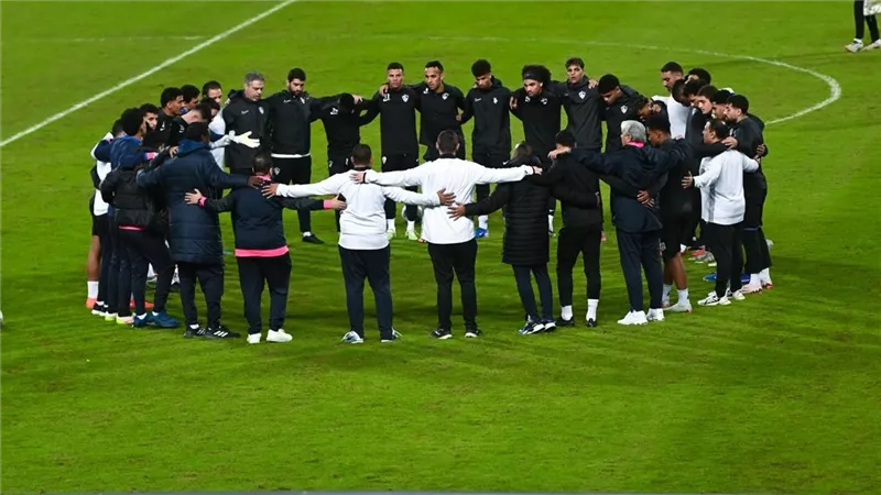 الزمالك يواصل استعداداته لمواجهة المصري بالكونفدرالية 