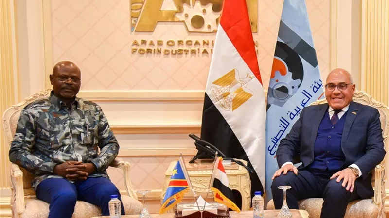 «العربية للتصنيع» تبحث تعزيز مجالات التعاون مع نائب رئيس وزراء الكونغو
