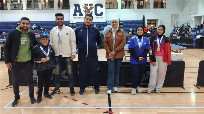 بنها تحصد 5 ميداليات في بطولة الجامعات لتنس الطاولة لذوي الهمم