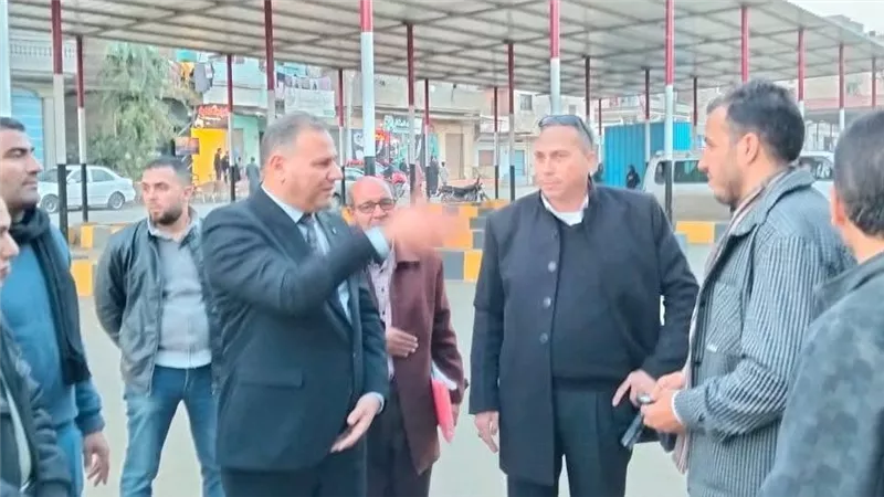 تشغيل موقف سيارات قرى غرب سيدي سالم الجديد ضمن خطة تطوير مرافق النقل 